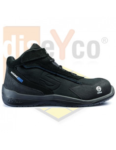 Calzado de seguridad Sparco mod. Racing Evo CLAY NRNR S3 SRC