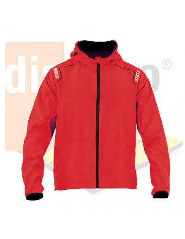 Chaqueta cortavientos Sparco mod. Wilson RED 