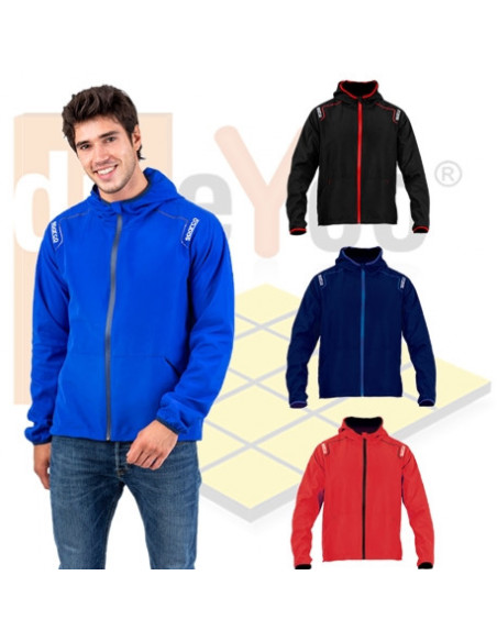 Chaqueta cortavientos Sparco mod. Wilson RED 