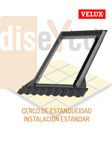 Cerco de estanqueidad instalación estándar