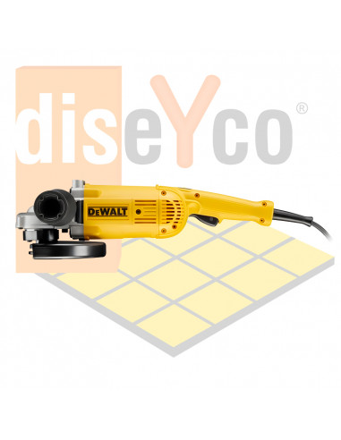 Amoladora DeWALT modelo DWE490-QS 230mm