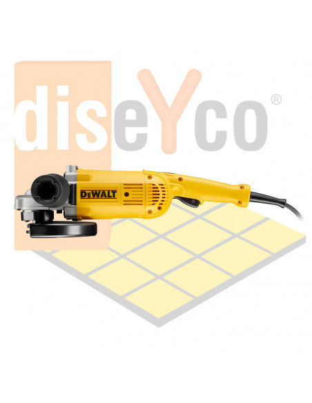 Amoladora DeWALT modelo DWE490-QS 230mm