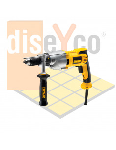 Taladro percutor 950W - Electrónico 2 velocidades DWD522KS 2