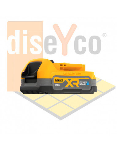 Batería de carril compacta DeWALT 18V...