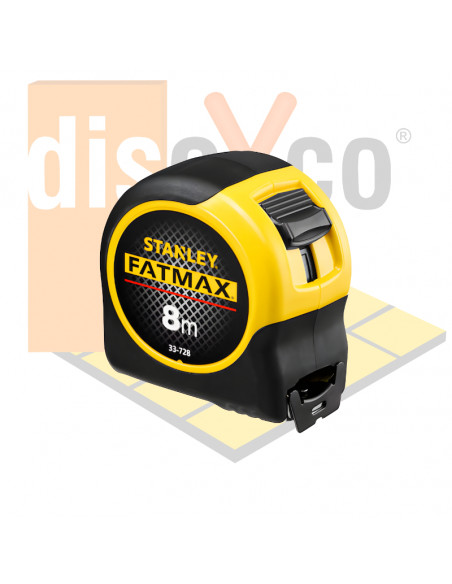 Flexómetro Stanley Fatmax Classic Bladearmor 8mx32mm