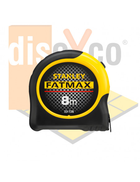 Flexómetro Stanley Fatmax Classic Bladearmor 8mx32mm