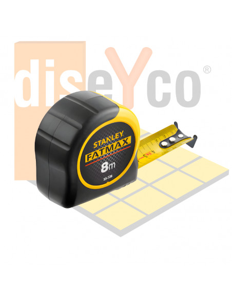 Flexómetro Stanley Fatmax Classic Bladearmor 8mx32mm