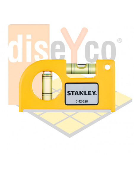 Nivel de bolsillo Stanley modelo 0-42-130