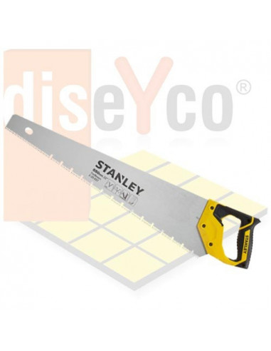 Serrucho Stanley Jet Cut especial para placas de yeso laminado ref. 2-20-037