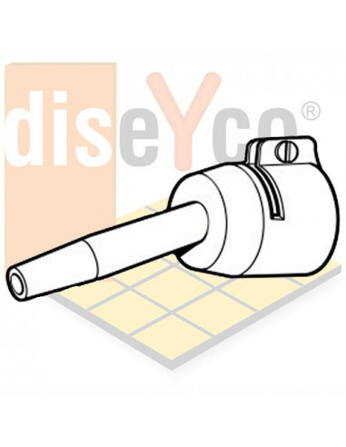 Tobera de soldadura 31,5 mm a 5 mm Leister 100.303