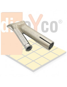 Boquilla de soldadura rápida 4 mm Leister 106.990 2