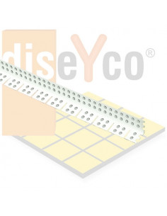 Guardavivo curvo Pladur