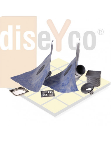 Drain lateral diámetro 50 kit