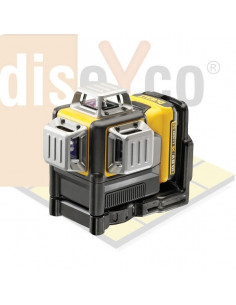 Nivel Laser 3 lineas 360º con batería Li-ION XR 10,8V 2