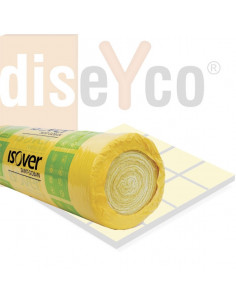 Rollo de Lana de Vidrio IBR DESNUDO de ISOVER