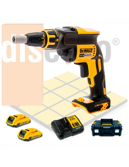 Atornillador Panel Yeso DeWALT - DCF620D2