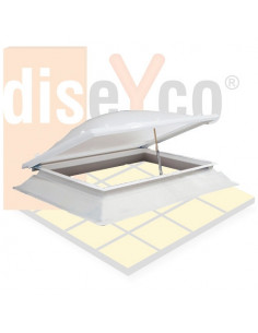 Claraboya Rectangular