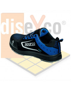 Calzado de seguridad Sparco mod. Cup RICARD NRAZ S1P SRC  2
