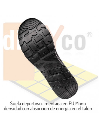 Calzado de seguridad Sparco mod. Nitro DIDIER NRGR S3 SRC
