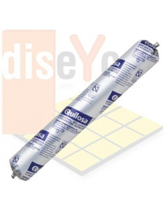Masilla de poliuretano Quilosa ref. PU-50 en bolsa de 600 ml