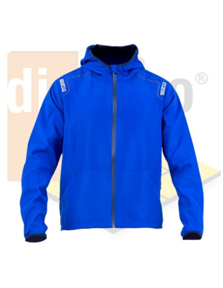Chaqueta cortavientos Sparco mod. Wilson ROYAL AZ Azul