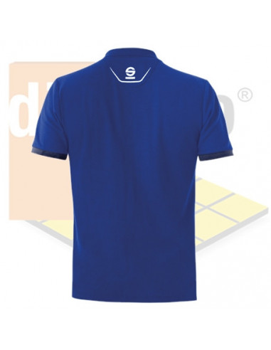 Polo Sparco mod. Portland ROYAL AZ Azul