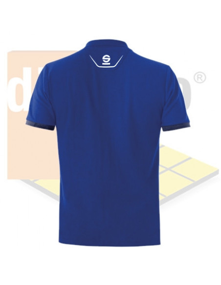 Polo Sparco mod. Portland ROYAL AZ Azul