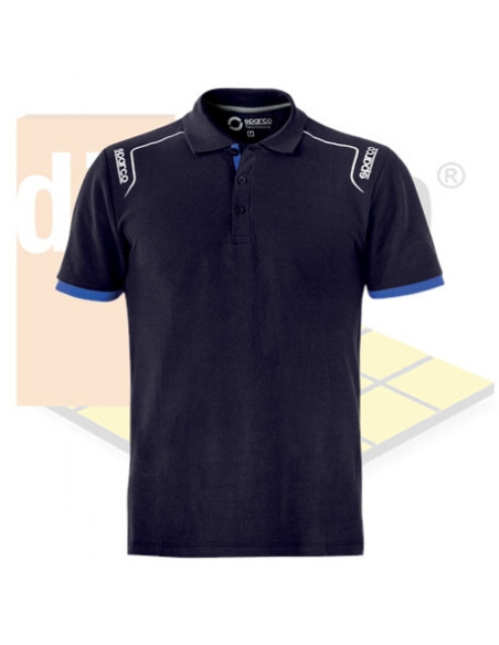 Polo Sparco mod. Portland NAVY BM Azul Marino
