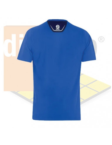 Camiseta Sparco mod. Trenton ROYAL AZ Azul