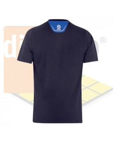 Camiseta Sparco mod. Trenton NAVY BM Azul Marino 2