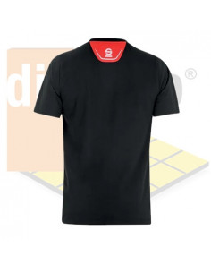 Camiseta Sparco mod. Trenton BLACK NR Negro 2