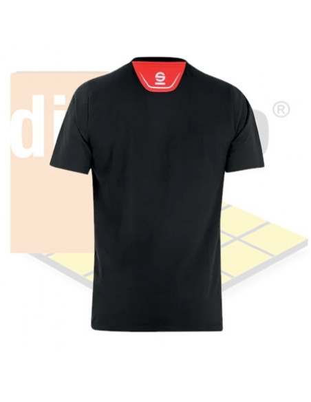 Camiseta Sparco mod. Trenton BLACK NR Negro
