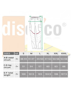 Pantalon Sparco mod. Boston BLACK 2